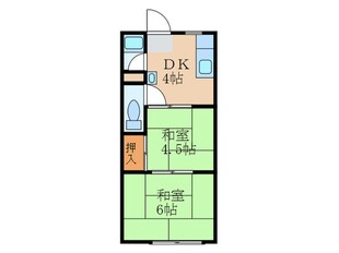 ハイツ光平の物件間取画像